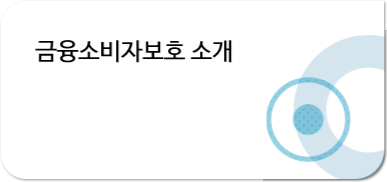 금융소비자보호 소개